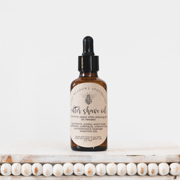 Lost Meadows Apothecary- After Shave Face Serum - Lost Meadows Apiaries 