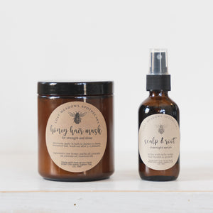 Lost Meadows Apothecary- Honey Hair Mask and/or Scalp and Root Serum